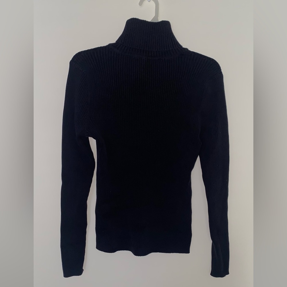 St. John's Bay Black Knit Sweater